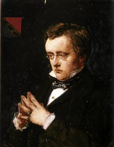 Wilkie Collins, Portret. 1850 (olieverf op paneel)