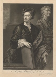 Martin Folkes Esq. door John Faber the younger
