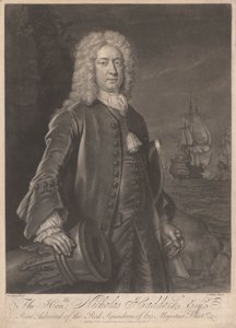 De Eerwaarde Nicholas Haddock, Esq. door John Faber the younger