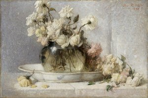 Rozen, 1898 door John Ferguson Weir