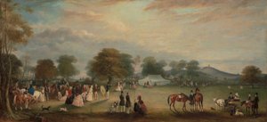Boogschietwedstrijd in Bradgate Park, Leicestershire