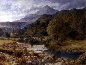 Moel Siabod vanuit Capel Curig, Noord-Wales