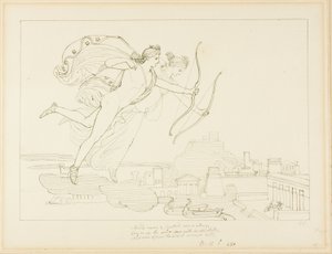 Apollo en Diana door John Flaxman