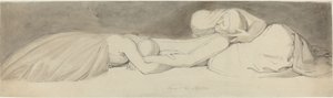 Troost de Beproefden door John Flaxman
