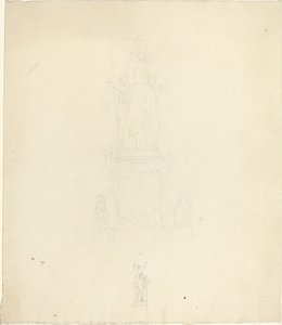 Ontwerp voor monument of metaalwerk door John Flaxman