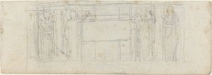Ontwerp voor een monument door John Flaxman