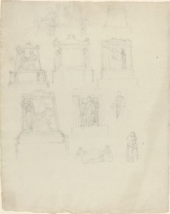 Ontwerpen voor Monumenten door John Flaxman