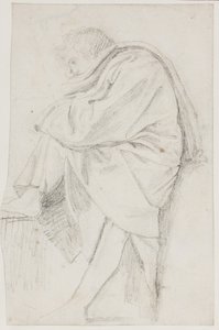 Man in gedachten verzonken, c.1790 door John Flaxman