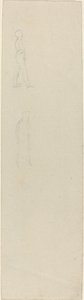 Blad met Studies [recto en verso] door John Flaxman