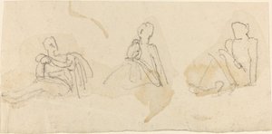 Drie Zittende Figuren