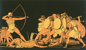 Odysseus doodt de vrijers
