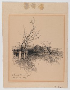 Landschap, N.Y., 20 december 1894
