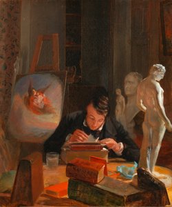 Portret van Godfrey Frankenstein, ca. 1840 door John Frankenstein