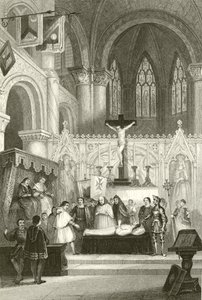 Beproeving van het aanraken van het dode lichaam door John Franklin