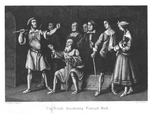 Illustratie voor De Pest van Londen (1665) voor William Harrison Ainsworth