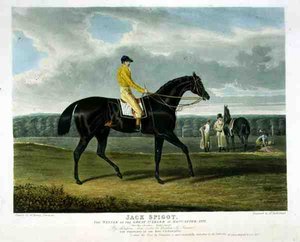 Jack Spigot, winnaar van de Great St. Leger in Doncaster