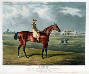 Memnon, de winnaar van de Great St. Leger in Doncaster
