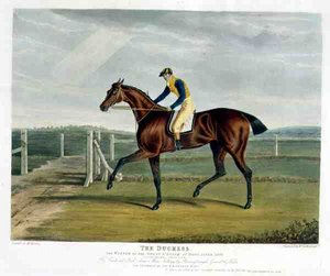 The Duchess, winnaar van de Great St. Leger in Doncaster