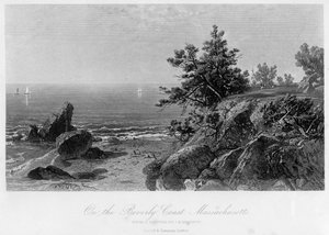 Aan de kust van Beverly, Massachusetts, 19e eeuw