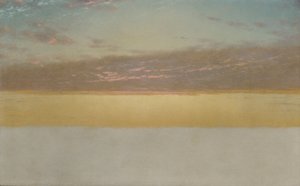 Zonsondergang Lucht door John Frederick Kensett