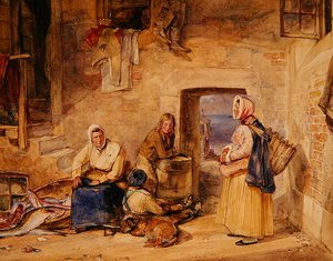 Newhaven visvrouwen, Edinburgh, c.1831-32
