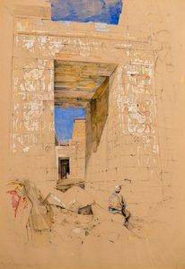 Deel van de Propylon van Philae