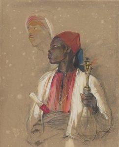 Studie voor De Pijpdrager, 1841-51