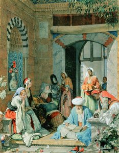Het gebed van de gelovigen zal de zieken genezen door John Frederick Lewis