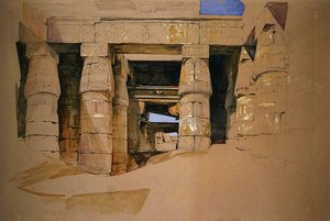 De Tempel van Isis door John Frederick Lewis