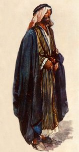 Arabische boer. Buurt van Jeruzalem, 1902 door John Fulleylove