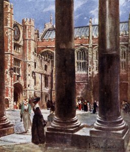 Clock Court, Hampton Court Palace, Richmond upon Thames, Londen door John Fulleylove