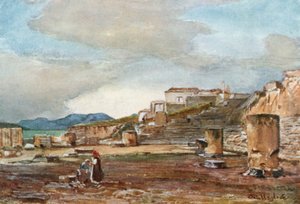 De Hal van de Grote Tempel van de Mysteriën, Eleusis door John Fulleylove