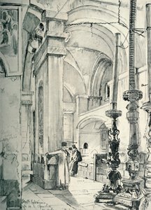 De Vestibule van de Kerk van het Heilig Graf, 1902 door John Fulleylove