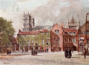 Westminster Abbey, vanaf Westminster School