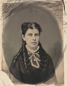 Portret van een vrouw, ca. 1870