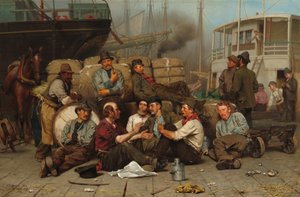 De Middag van de Havenarbeiders, 1879