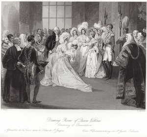Salon van Koningin Victoria door John Gilbert
