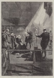 Executie van Mary Queen of Scots door John Gilbert