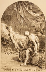 Illustratie voor Cymbeline, uit 