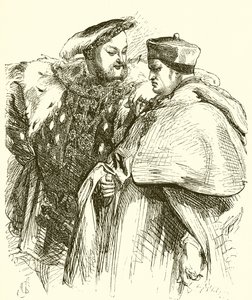 Koning Hendrik VIII door John Gilbert