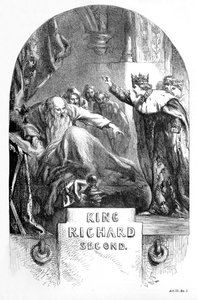 Koning Richard II door John Gilbert