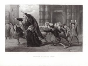 Shylock door John Gilbert