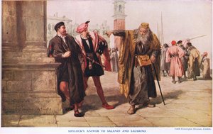 Shylocks antwoord door John Gilbert