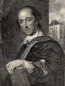 Horace Walpole, illustratie uit 