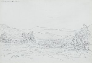 Llantysilio Berg, Wales door John Glover