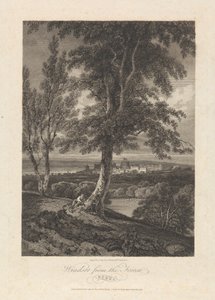 Windsor vanuit het bos, Berks door John Greig