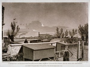 Westminster, Londen, 1808 door John Hall