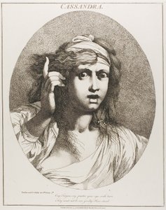 Cassandra, uit Twaalf Karakters van Shakespeare door John Hamilton Mortimer