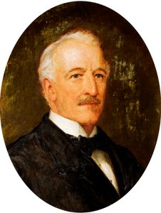 Baron Charles Conrad Adolphus du Bois de Ferrieres, liberaal parlementslid voor Cheltenham (1880-85) door John Hanson Walker