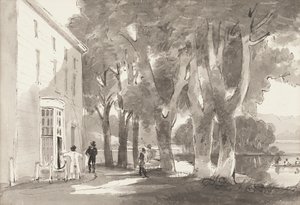 Veerboot, 1814 door John Harden